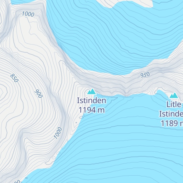 Map of Istinden