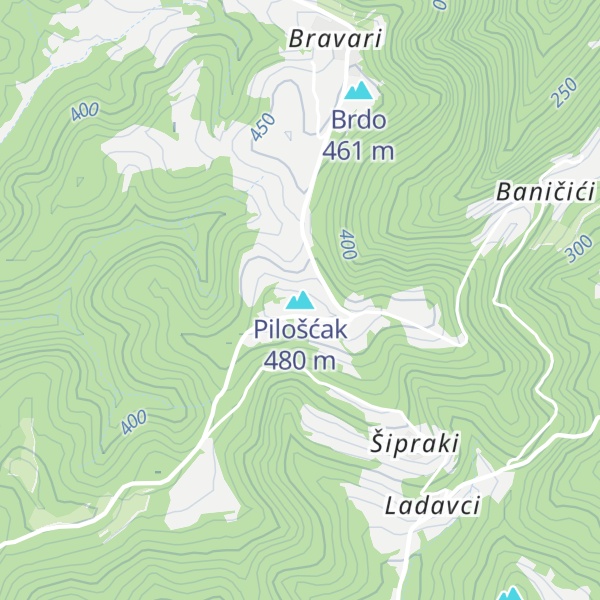 Map of Pilošćak