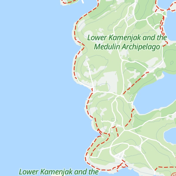 Map of Cliff Jumping Point