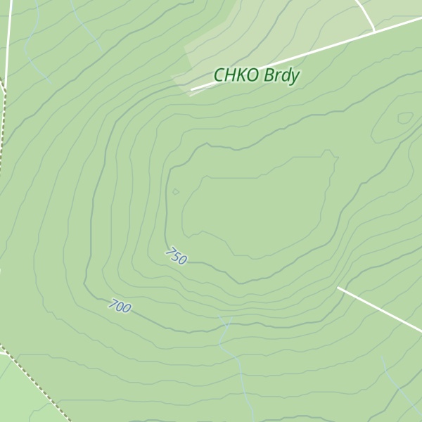 Map of Černá skála