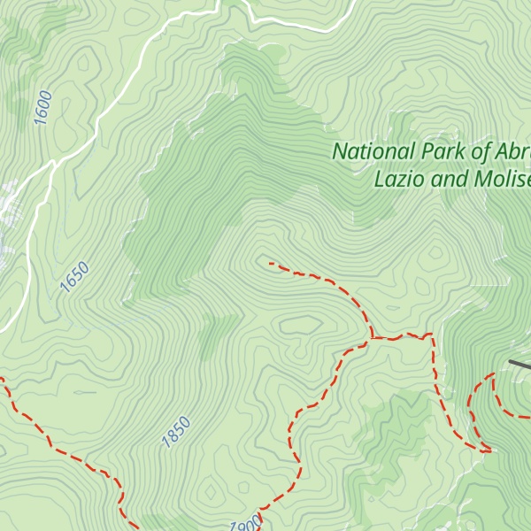 Map of Monte Godi