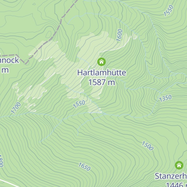 Map of Hoisbauerhütte