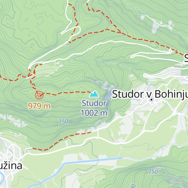 Map of Studor