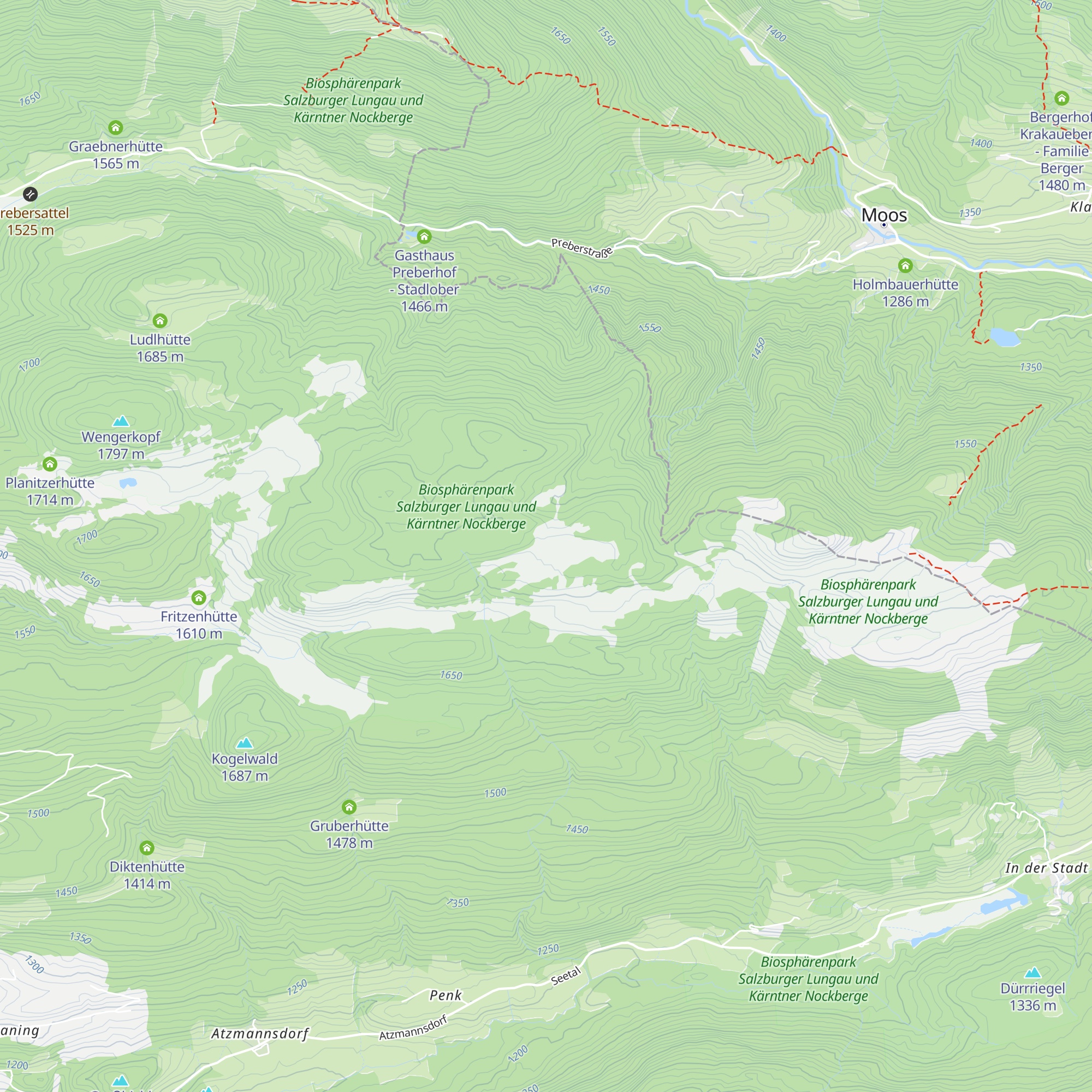 Überlingalm map