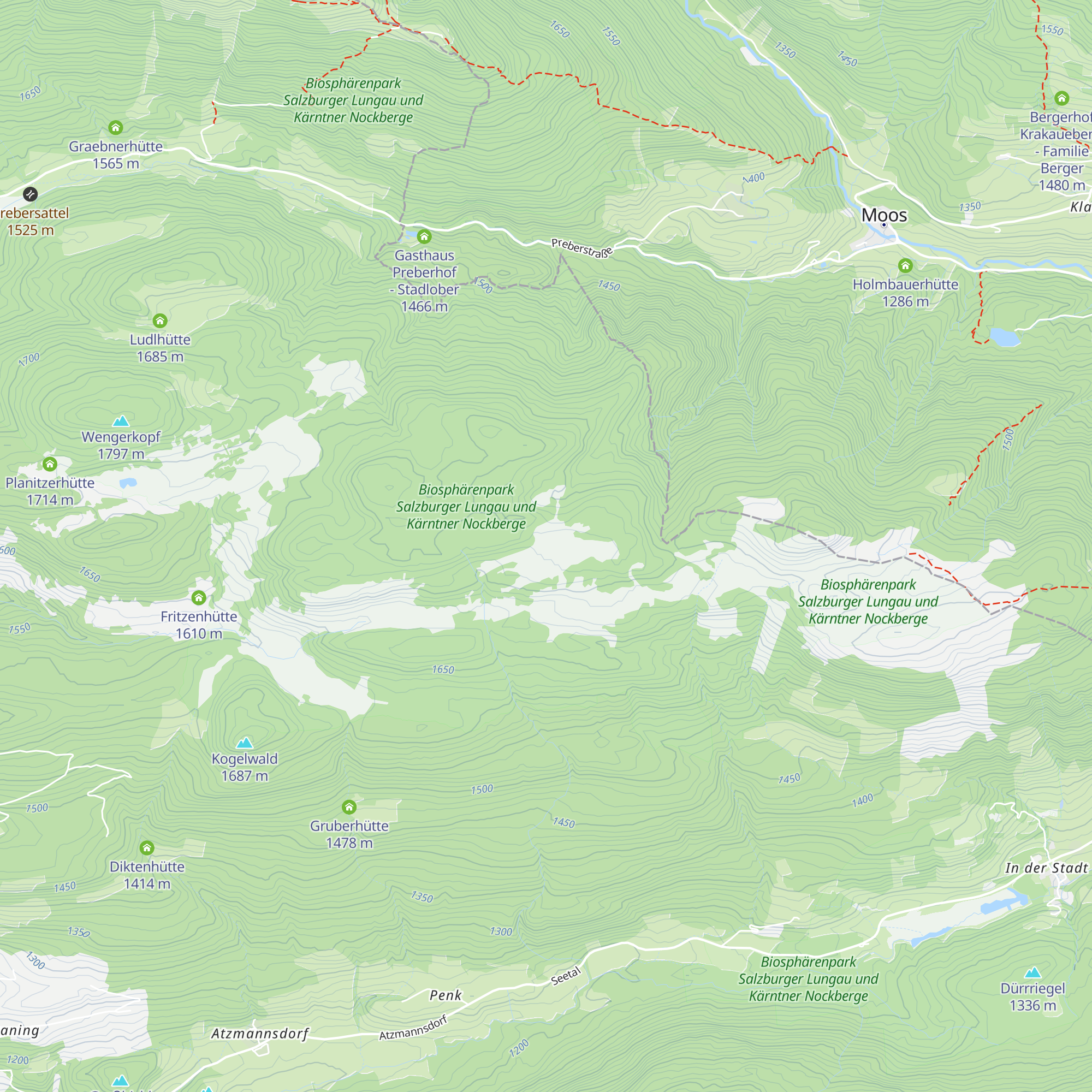 Überlingalm map