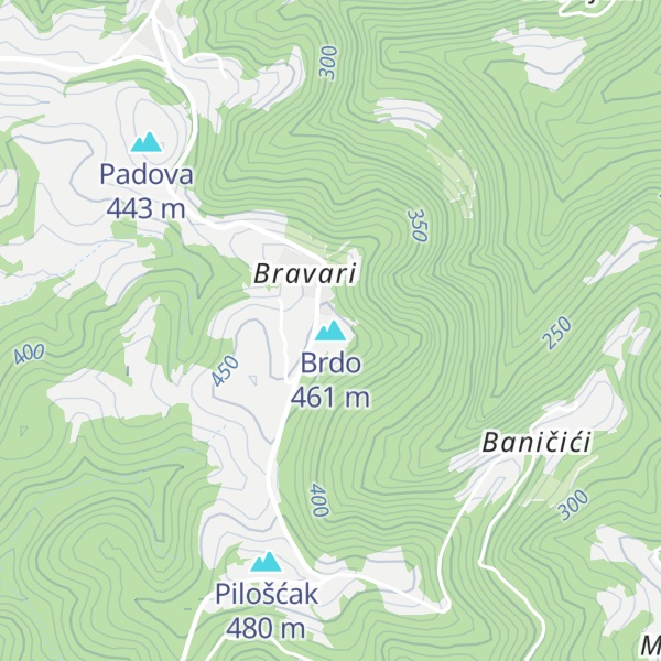 Map of Brdo