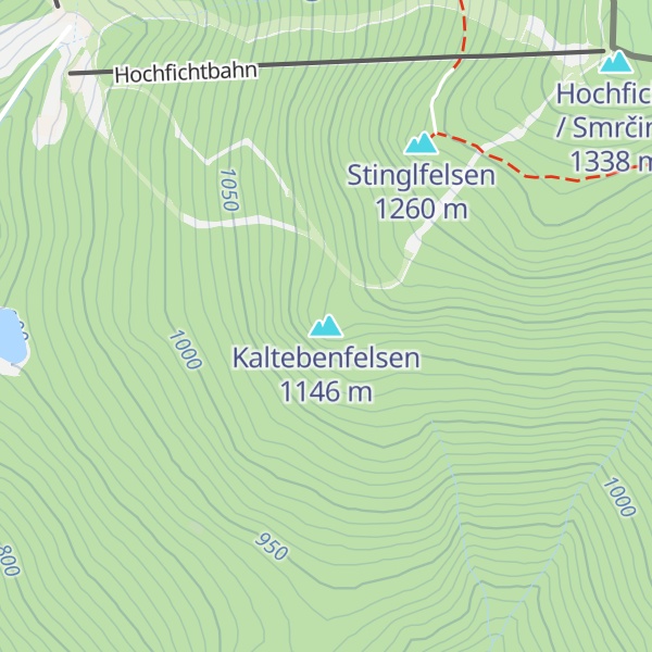 Map of Kaltebenfelsen