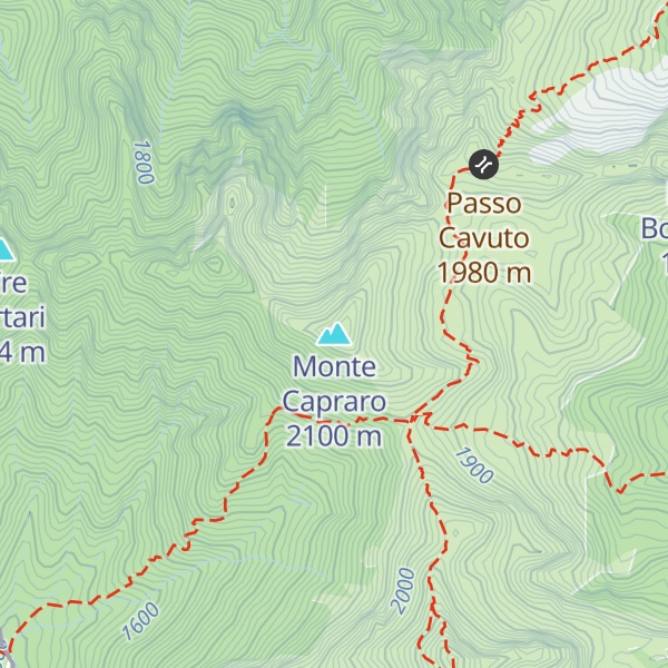 Map of Monte Capraro