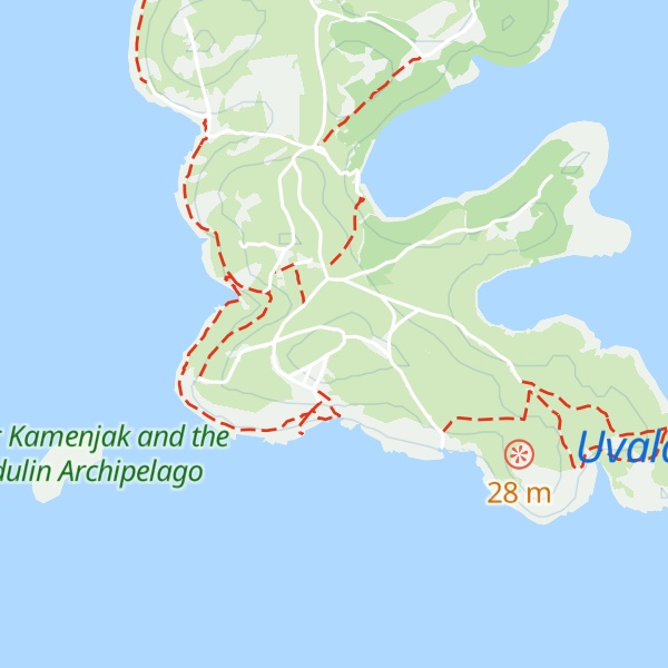 Map of Kršine brdo