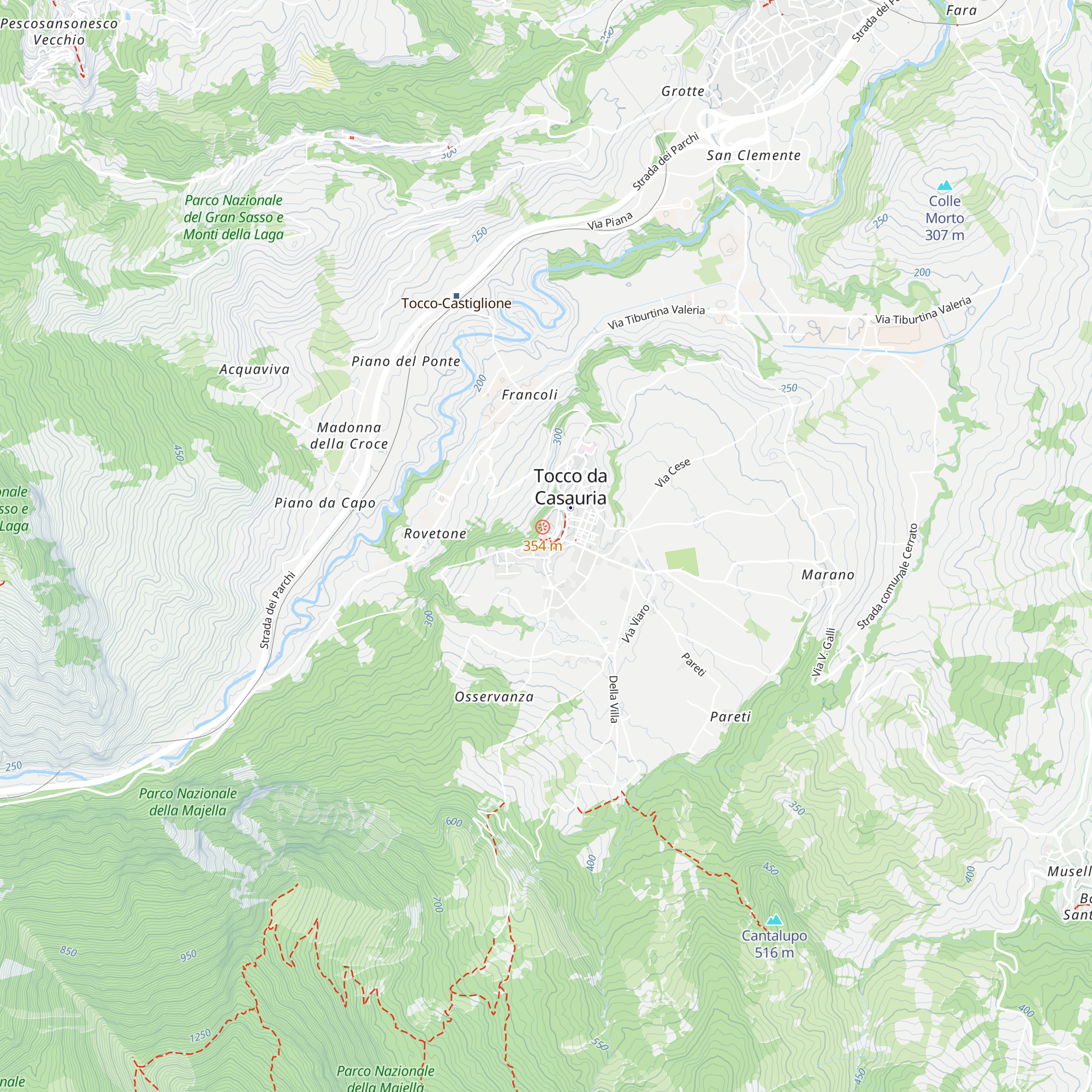 Touristic Information map