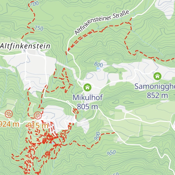 Map of Mikulhof