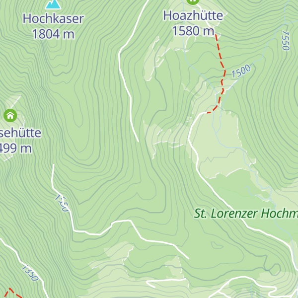 Map of Steiner Franz Hitt'n