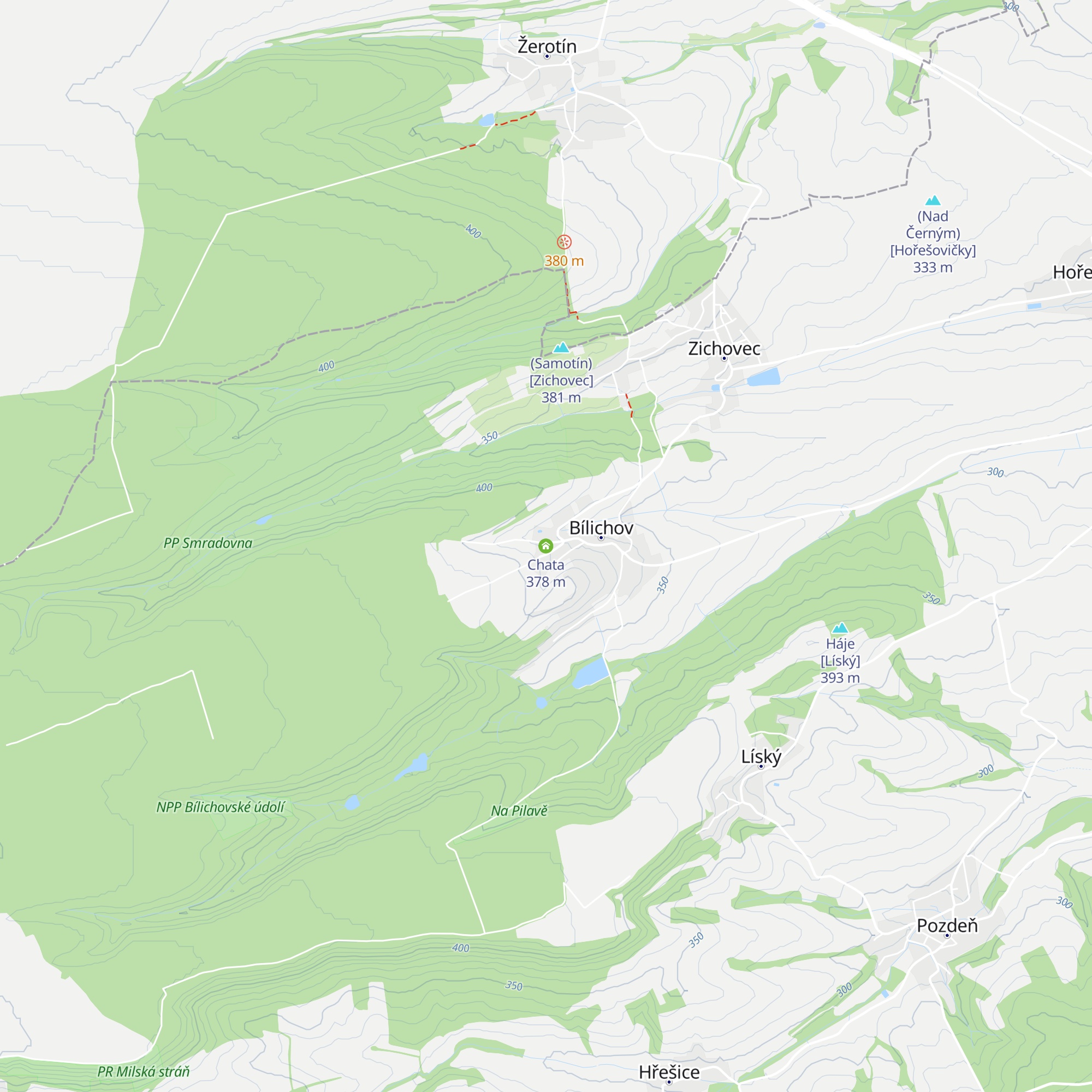Chata map