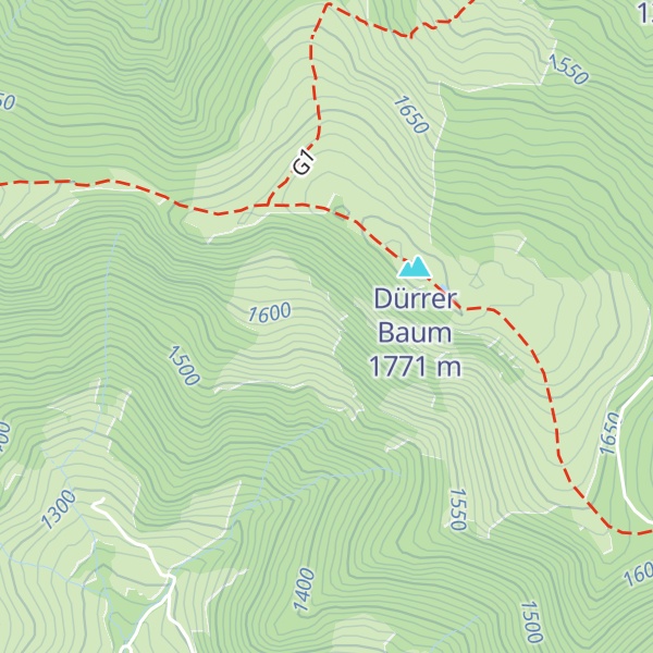 Map of Lahnerhütte