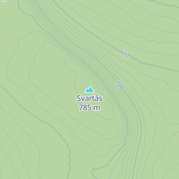 Map of Svartås