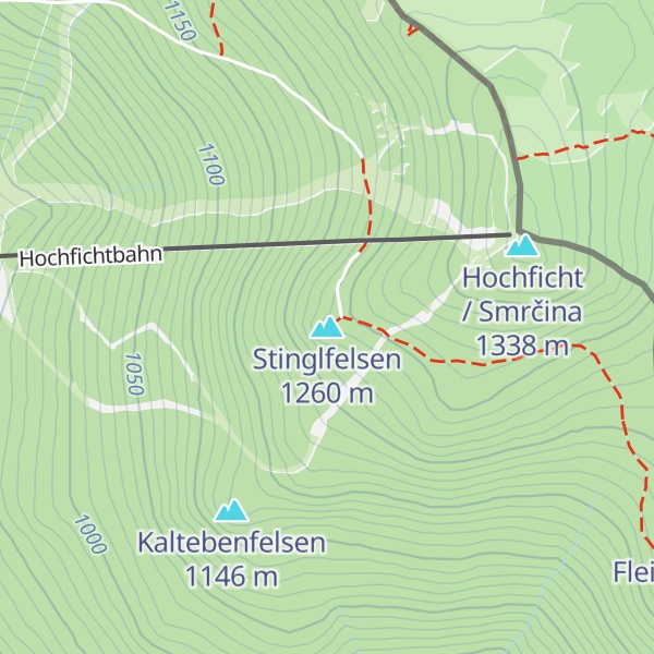 Map of Stinglfelsen