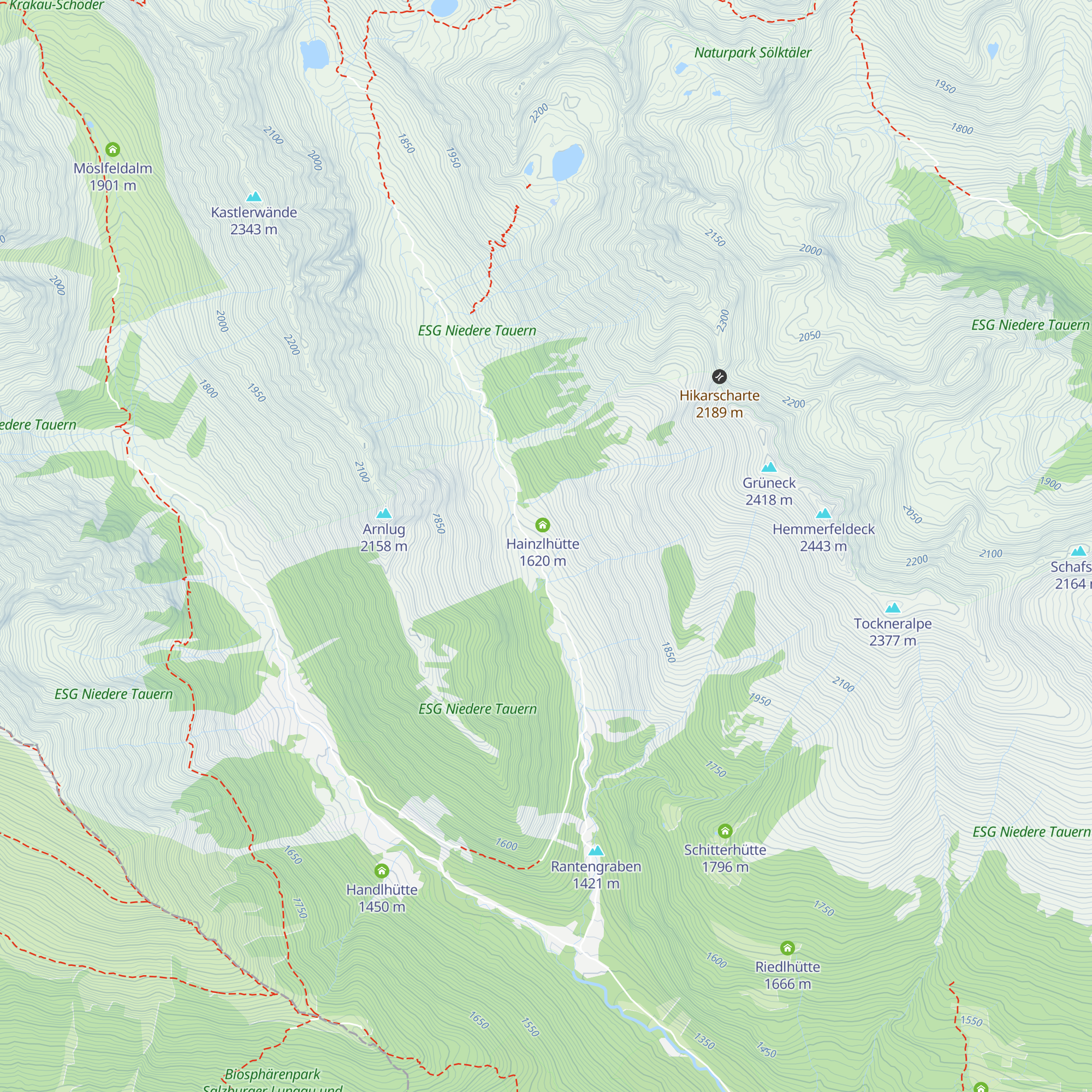 Emotlhütte map