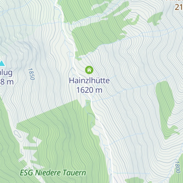 Map of Etrachhandlhütte