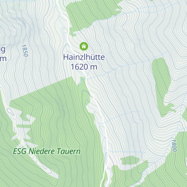 Map of Ebenhandlhütte