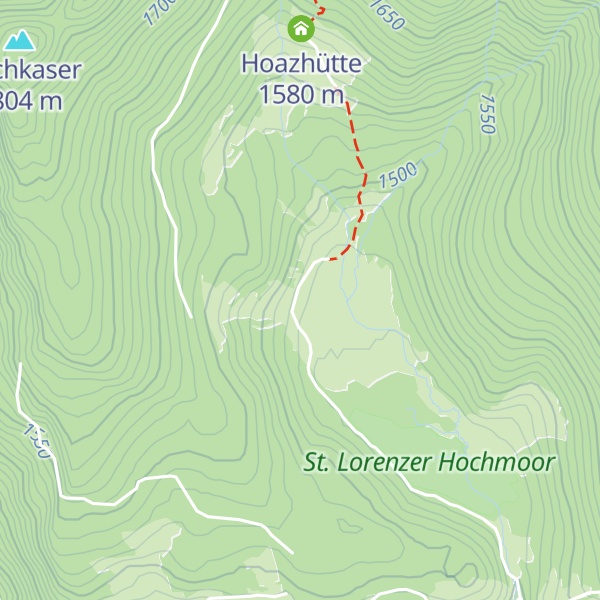 Map of Jörglhütte