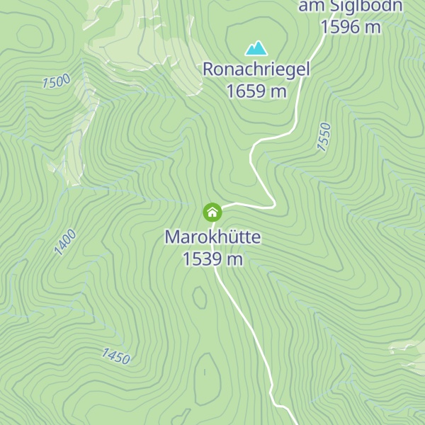 Map of Marokhütte