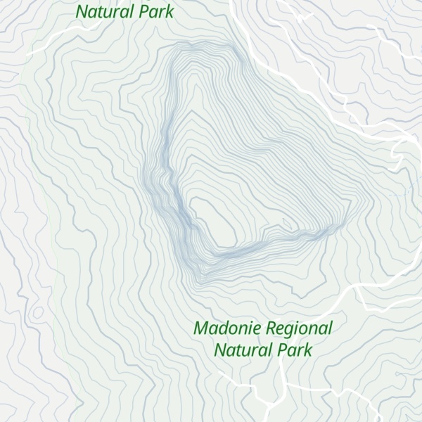 Map of Monte d' Oro