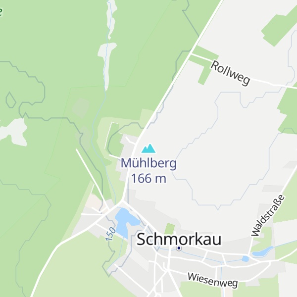 Map of Mühlberg