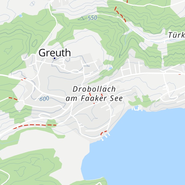 Map of Tourismusinformation Drobollach