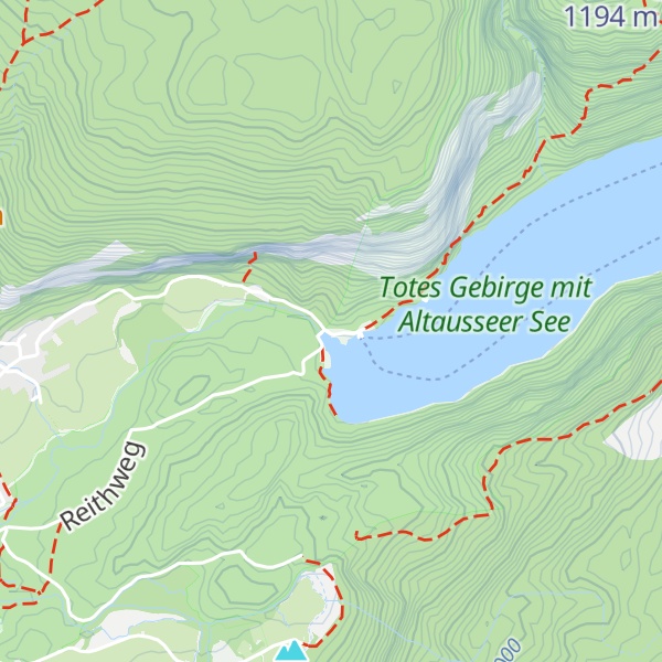 Map of Forsthaus Toplitzsee