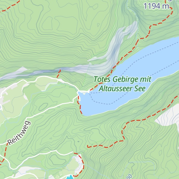 Map of Fischerhütte am Toplitzsee