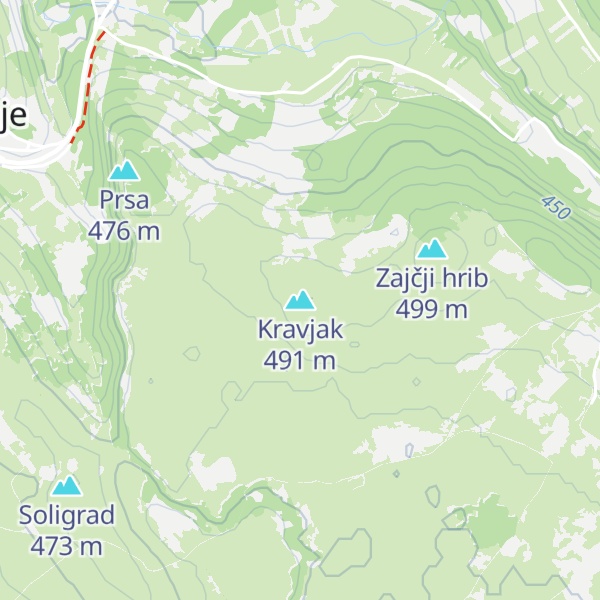 Map of Kravjak
