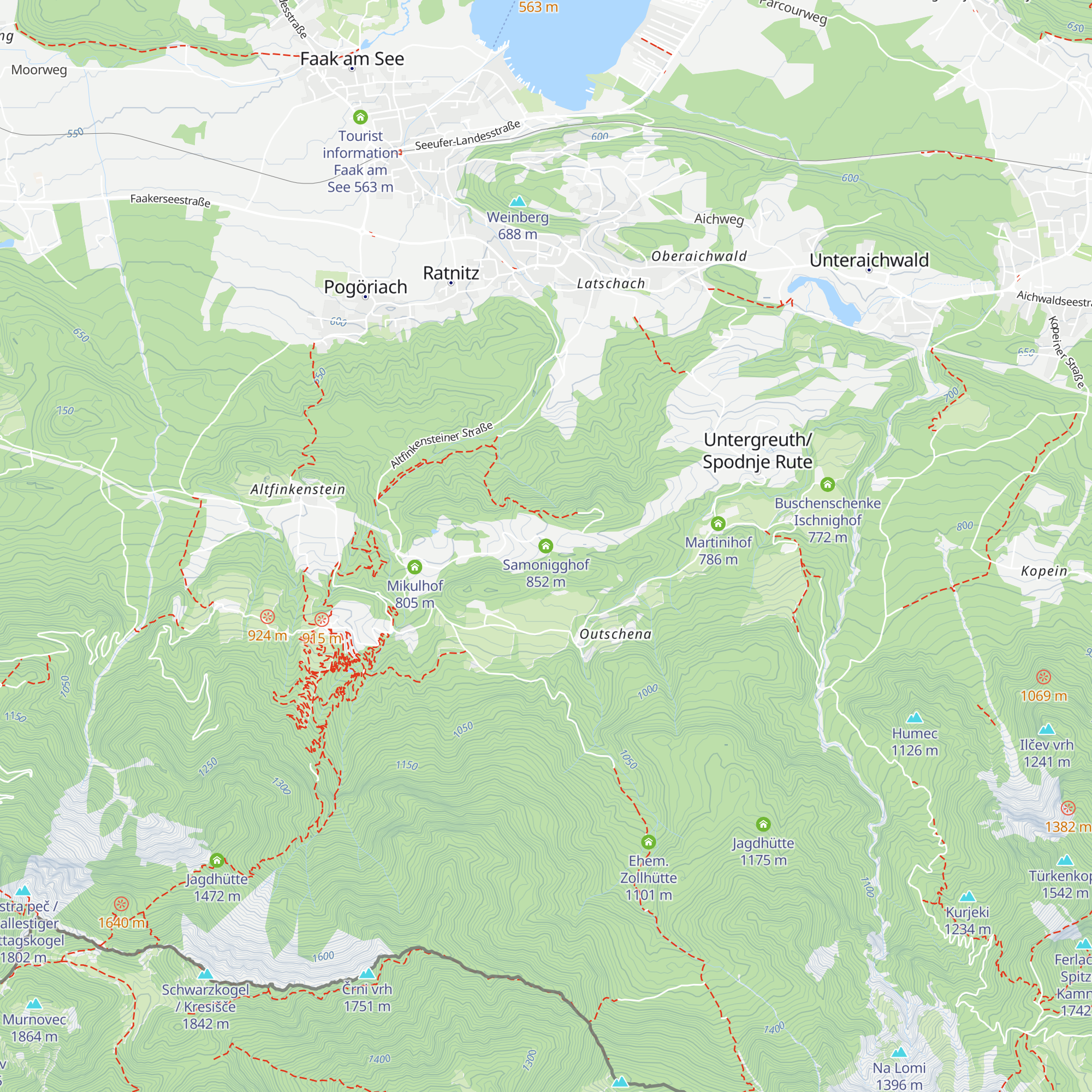 Samonigghof map