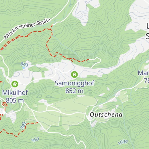 Map of Samonigghof
