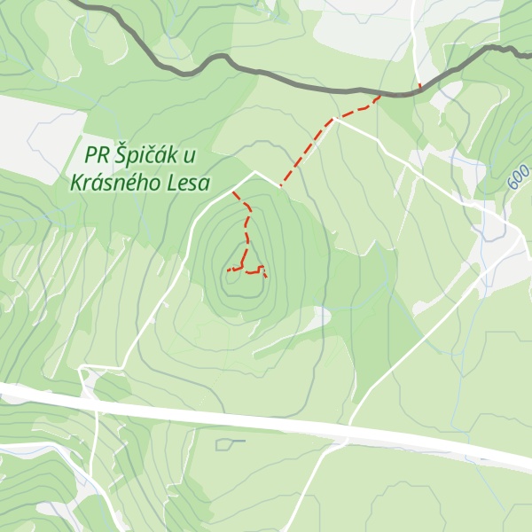 Map of Mostní pilíř