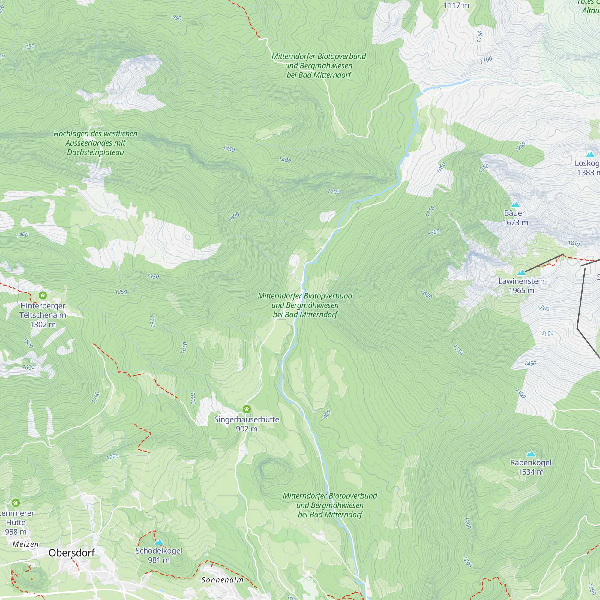 Kochalm map