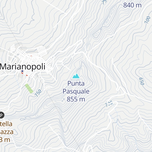 Map of Punta Pasquale