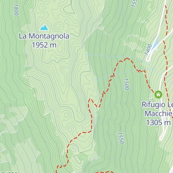 Map of Stazzo Montagnola