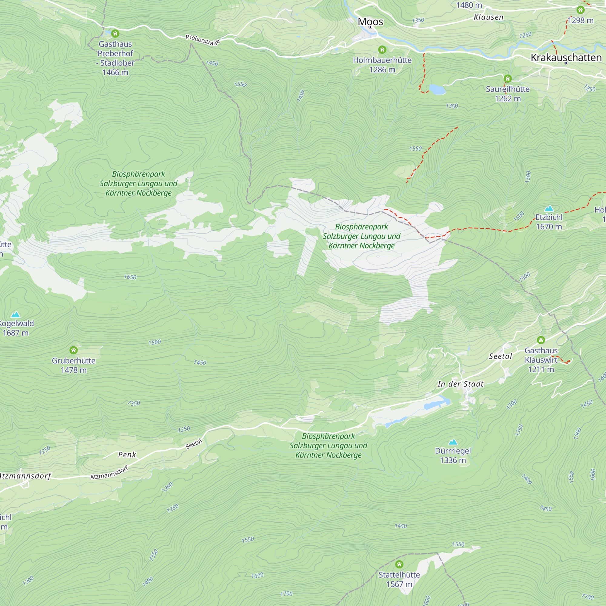 Baierlhütte map