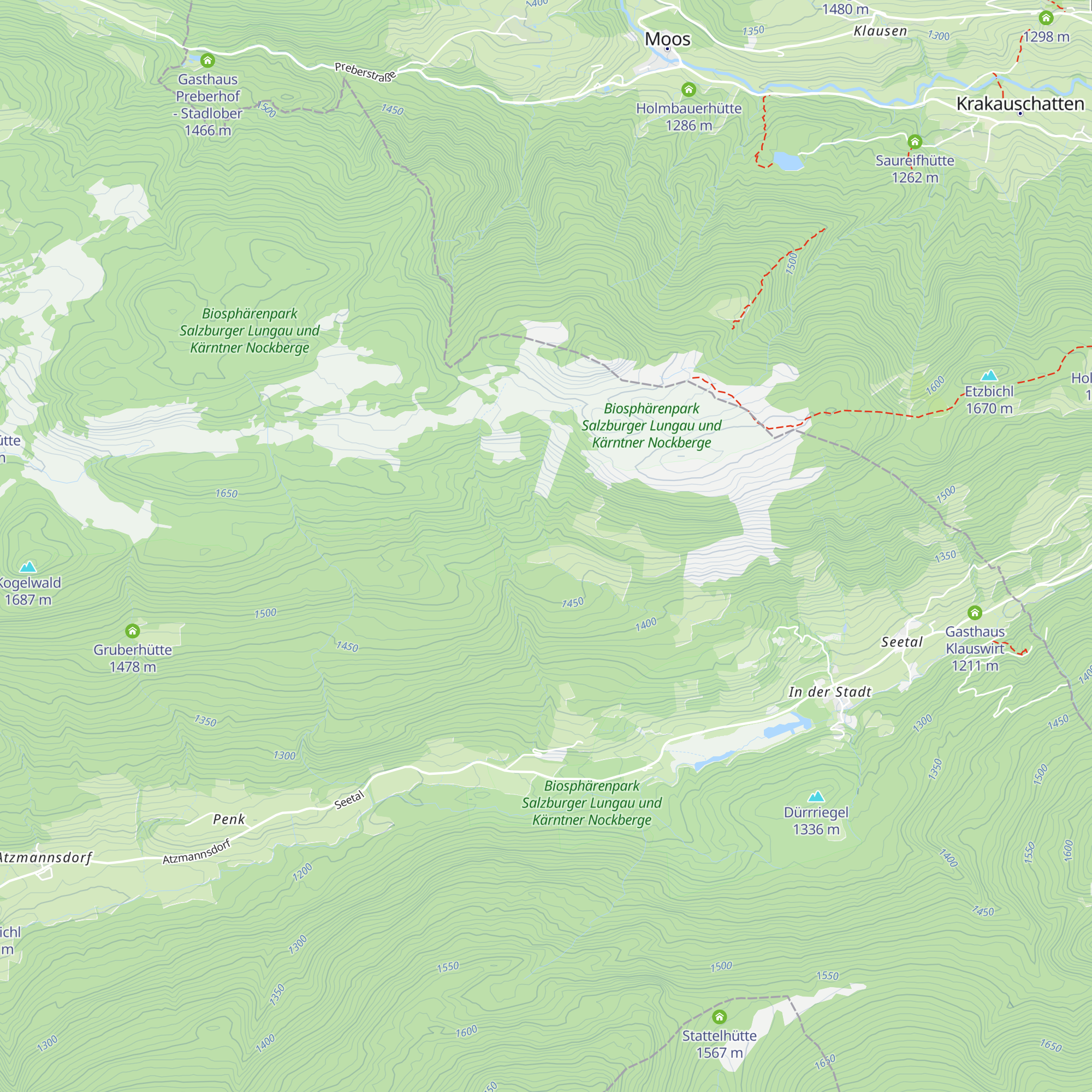 Baierlhütte map