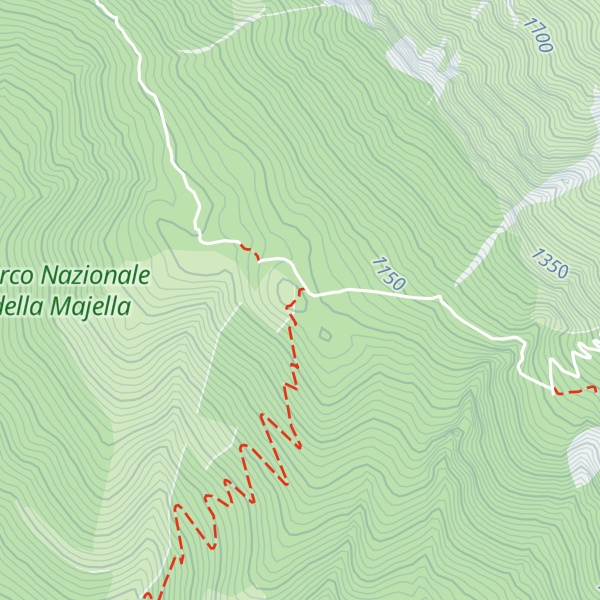 Map of Rifugio Colle delle Vacche