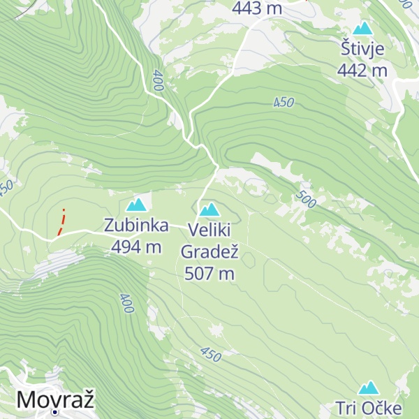 Map of Veliki Gradež