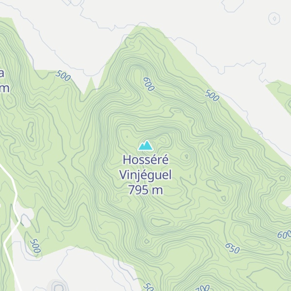 Map of Hosséré Vinjéguel