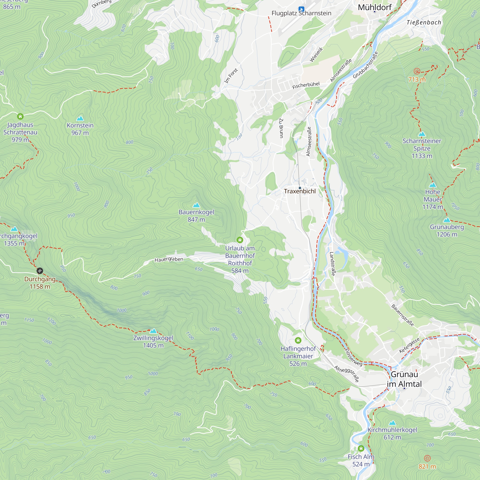 Urlaub am Bauernhof Roithhof map