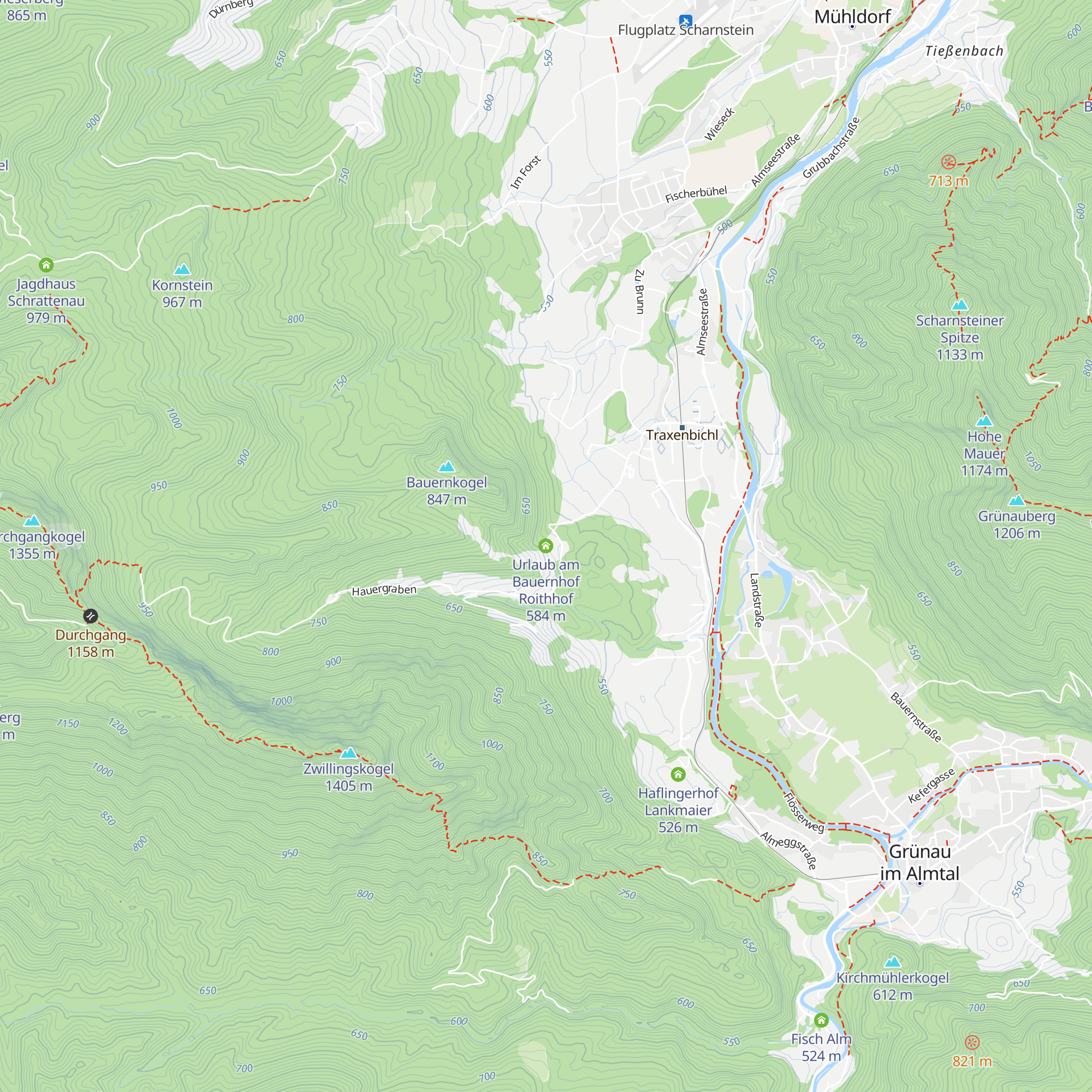 Urlaub am Bauernhof Roithhof map