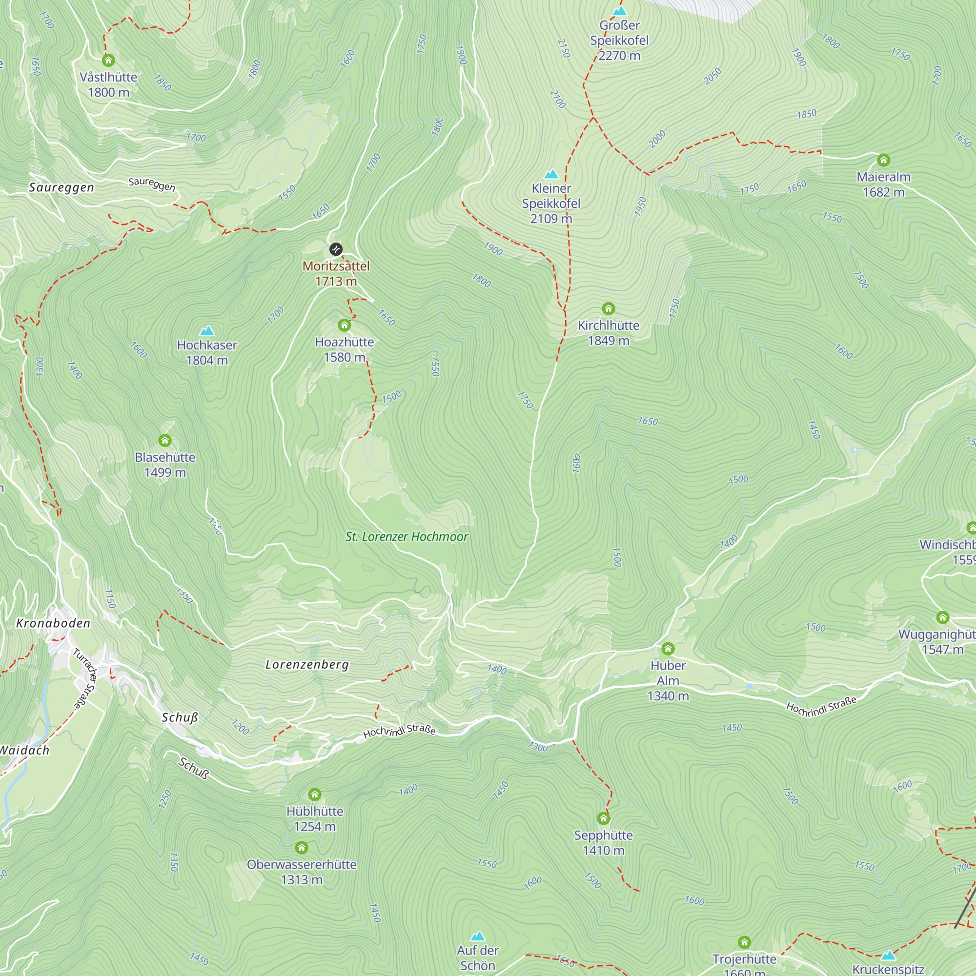 Hoanhütte map