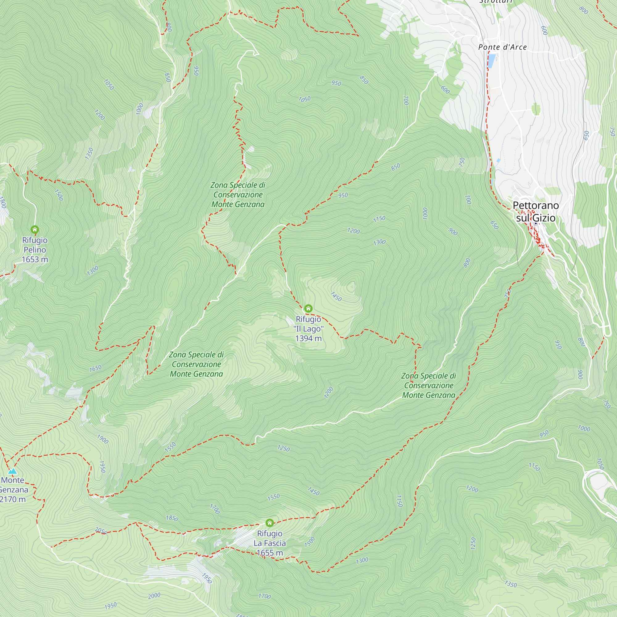 Rifugio "Il Lago" map