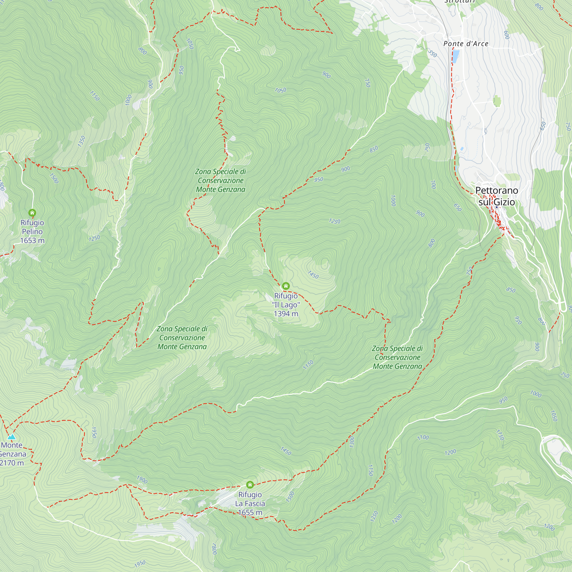 Rifugio "Il Lago" map