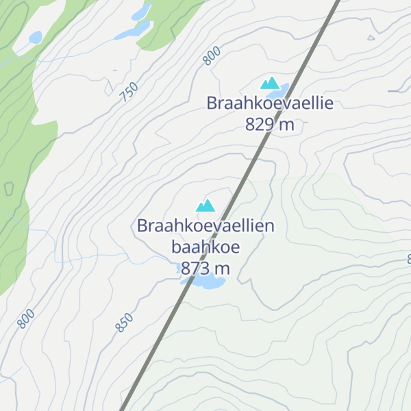 Map of Braahkoevaellien baahkoe