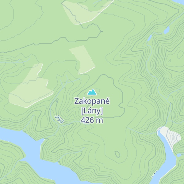 Map of Zakopané [Lány]