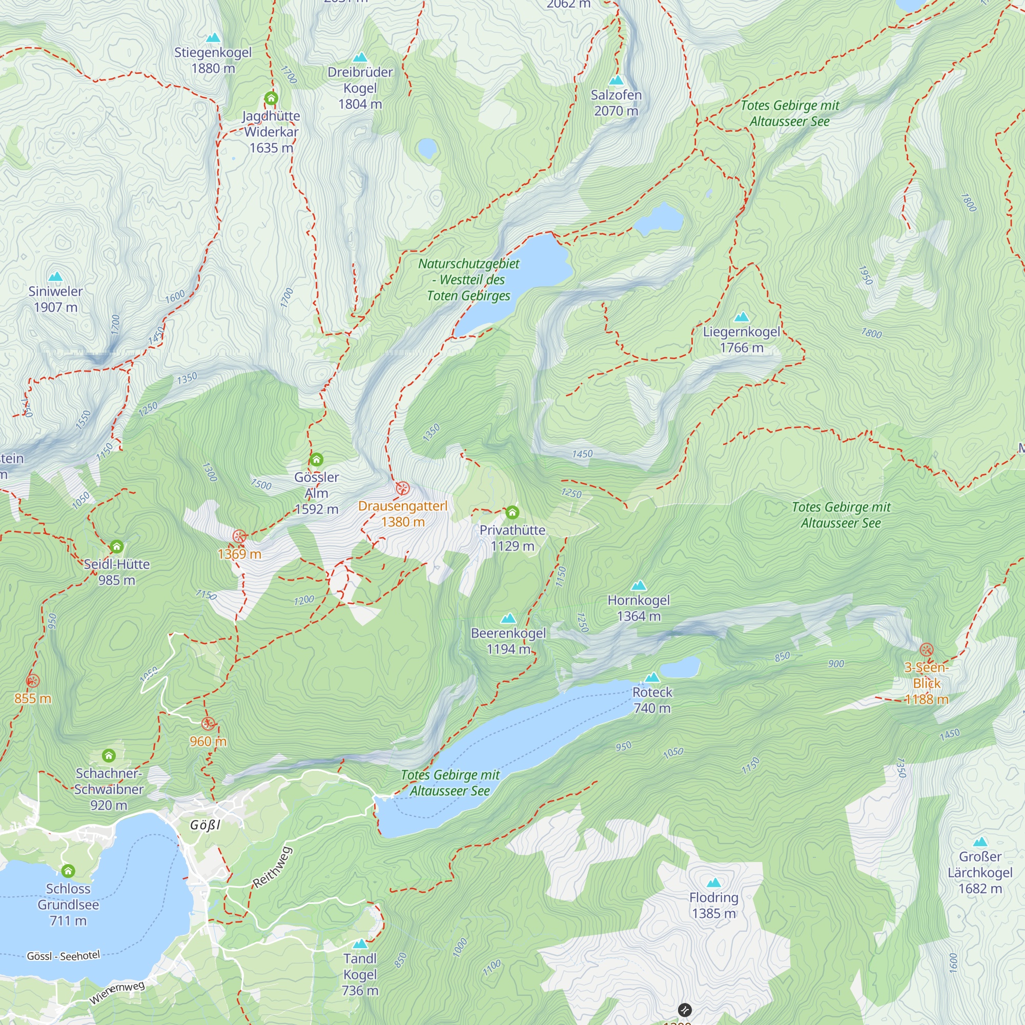 Privathütte map
